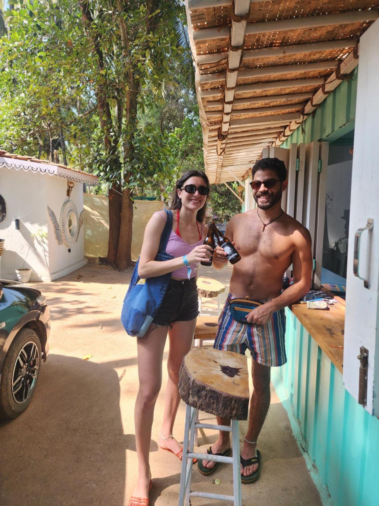 Casa Happy Dervish, 2Mins Away From The Beach Anjuna Esterno foto