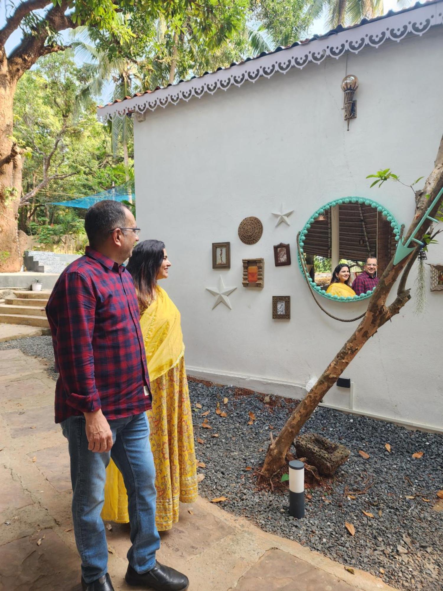 Casa Happy Dervish, 2Mins Away From The Beach Anjuna Esterno foto